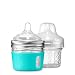 4 oz. Mason Bottle DIY Kit: BPA-Free Glass Baby Bottles You can DIY Using Mason Jars from Home, Made in The USA. primary