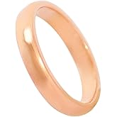 Krishnaa Jewels Pure Copper Handmade Classic Band Ring Ethnic Gift Jewelry for Men and Women