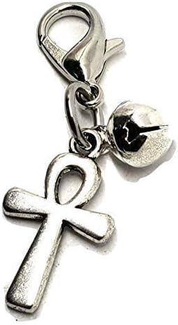 Eclectic Shop Uk Agyptische Ankh Anhanger Fur Katze Hund Hundehalsband Silverbell Hexen Pentagramm Metall Vertraut Companion Shutz Amazon De Kuche Haushalt