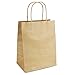  Brown Kraft paper recycling bags 95% POST CONSUMER MATERIALS & FSC CERTIFIED (small, 25 pcs)