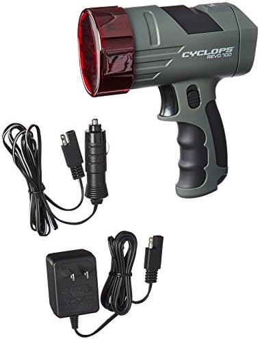 GSM Outdoors CYC-X700SLA  Cyclops REVO Handheld Spotlight, 700 lm, Rechargeable