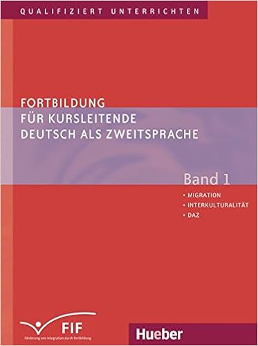 Fortbildung Fur Kursleitende Deutsch Als Zweitsprache Deutsch Als Fremdsprache Band 1 Migration Interkulturalitat Daz Qualifiziert Unterrichten Amazon De Susan Kaufmann Erich Zehnder Elisabeth Vanderheiden Bucher