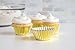 Fox Run Gold Foil Muffin and Cupcake Liners, Set of 48 Small Size Wrappers