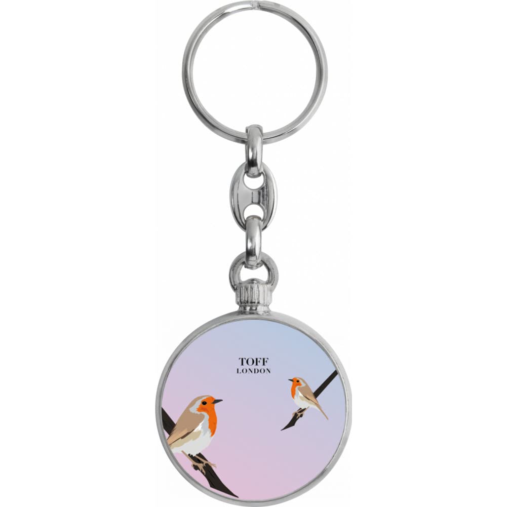 Toff London Robins Bird Keyring