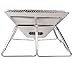 AceCamp Stainless Steel Folding Charcoal BBQ Grill for Outdoor Camping, Quick Compact Stainless Steel Barbecue with Carrying Casethumb 1