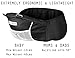 NimNik Baby Sling Carrier Ergonomics Lightweight Hipseat with Lumbar Support, 4 in One Back 2 Front Facing Comfort Positions