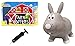 Farm Hoppers Award Winning Inflatable Toddler Safe Bouncing Grey Rabbit Plus Pump