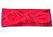 QandSweet Baby Girl Headbands with Polygonal Flower Inlay Rhinestone for Photography (8 Pack Solid Bunny Ears)
