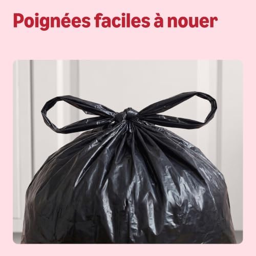 Sacs-Poubelles Extraforts (Poignées à Nouer) 15 x 75litres