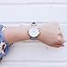 Wristology Olivia - 6 options - Womens Watch Crystal Gold Boyfriend Ladies Grey Leather Strap Band