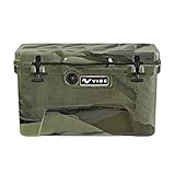 Vibe Kayaks Vibe Element 45Q Cooler with Bottle Opener, Hunter Camo