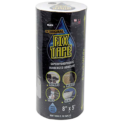 The Original Fix Tape (As Seen On TV), Rubberized Waterproof Adhesive Seal Tape, Patch and