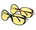 BEISON Womens Night Vision Goggles Driving Glasses Polarized Sunglasses