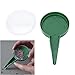 ZLY Green Dispenser Sower Hand Held Garden Flower Plant Seeds Planter Seeder Tool