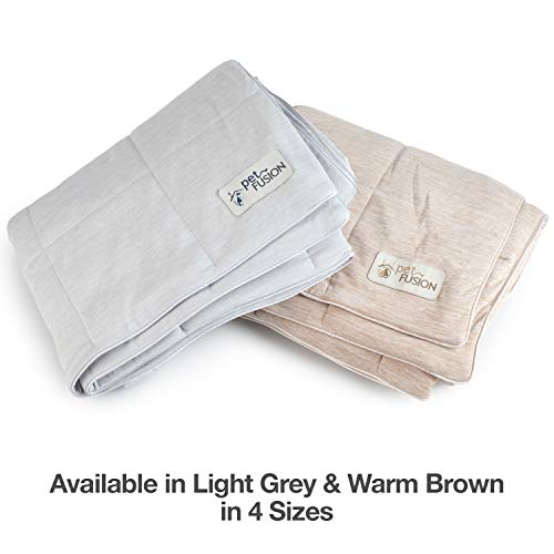 PetFusion Premium Cat and Dog Cooling Blanket. Lightweight Pet Blanket