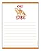 Oh for Fox Sake Paper Pad - 4.25 x 5.5 50, Sheets - Funny Office Gift