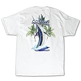 Guy Harvey Men's Palm Tree Splash S/S Tee