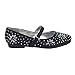 Swea Pea & Lilli Girls Rhinestone Flats with Strap