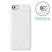COOLEAD® Maxnon [MFi Apple Certified] Battery Case 3200mAh External Backup Power Battery Charger Case Cover for iPhone 6/6S 4.7 inch - White