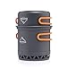 widesea Camping Cookware Outdoor Pot Pan Cooking Equipment Heat Exchange Design for Hiking Backpacking