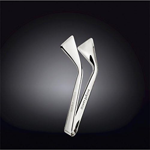 WILMAX 18/10 Stainless Steel SERVING TONGS 9" | 23 CM IN COLOUR BOX WL-999126/1C