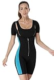 Neoprene Full Body Shaper Sauna Sweat Suits Hot Slimming Waist Trainer Weight Loss Vest Bodysuit Workout Pants Top With Sleeve Women