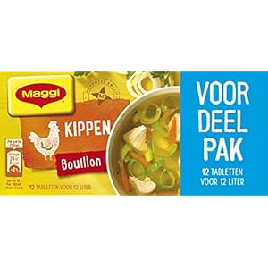 Maggi Kippenbouillon blokjes – Voordeelverpakking – 8 Doosjes Met 12 Bouillonblokjes