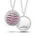 Aromatherapy Essential Oil Diffuser Necklace + 12 Free Pads and Polishing Cloth from Aristocrat. Beautiful Design with Secure Locket - Great Luxury Gift for Someone Special
