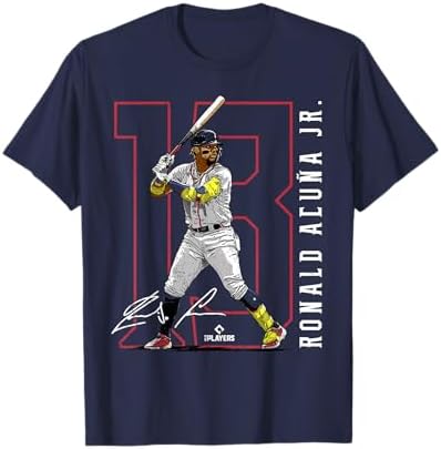 Amazon.com: Ronald Acuna Jr. Atlanta Braves #13 White Youth Cool