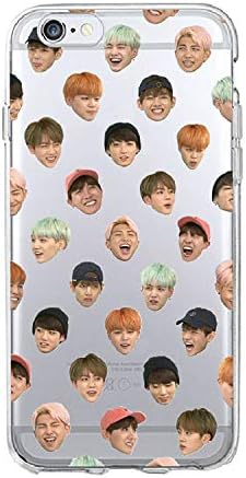 Ymine Kpop BTS Soft TPU Phone Case for iPhone X Xs Max Xr Jimin Suga Cover