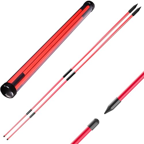 Signature FitnessGolf Alignment Stick, 48" Collapsible Fiberglass Training Aid…