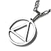 REINDEAR Hip Hop Eminem AA Logo Metal Pendant Necklace US Seller (Nekclace)