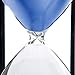 Bellaware 60 Minutes Hourglass, Wood Sand Timer, Blue