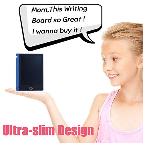 USHOT Novelty Gag Toys, 4.4 inch LCD Writing Tablet Doodle Board Kids Writing Pad Drawing Graphics Board