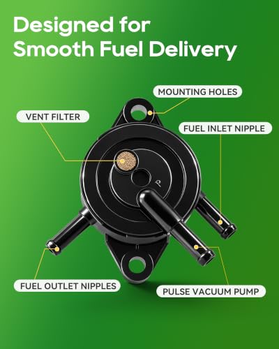 Carbhub Fuel Pump for Kohler 17HP-25 HP Small Engine Lawn Mower Tractor photo 11