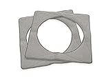 GIBTOOL 2 pcs Replacement Microfiber Cleaning Pads for ECOVACS WINBOT W930 Washable & Reusable