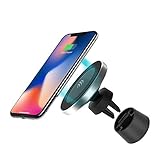 Magnetic Wireless Car Charger - for Apple iPhone XS/XR/X/8, Samsung Galaxy S9/S8/S7/S6 edge and All QI-Enabled Devices UPGRADED 10W …