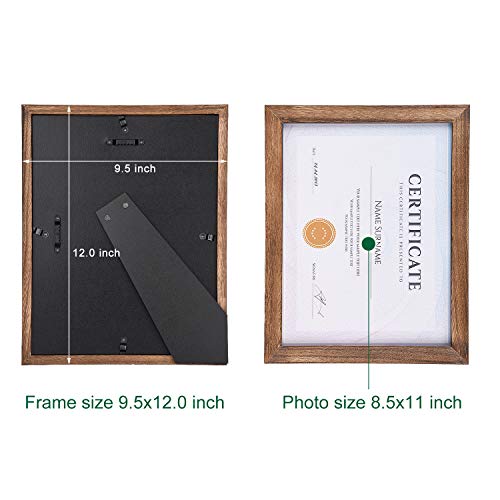 Emfogo Certificate Frames 8.5 x 11 Picture Frames Diploma Frame with
