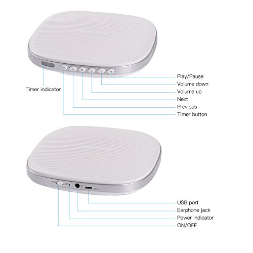 image for White Noise Machine, Yostyle Sleep Sound Therapy Machine with 20 Sooth