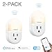 WiFi Smart Plug Alexa Google Outlet Night Light 2 Pack