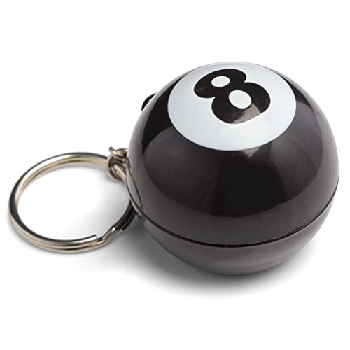Magic 8 Ball Keychain - Fully Functional Decision Making Ball