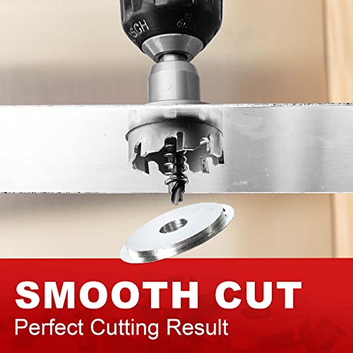 EZARC Carbide Hole Saw Heavy Duty, Hole Cutter for Stainless Steel