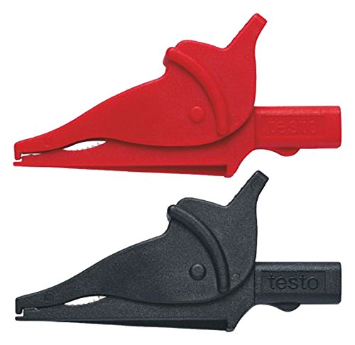Testo 0590 0008 Safety crocodile clips