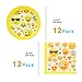 MelonBoat Emoji Party Supplies 93ct Birthday Decorations Kit, Tablecloth, Paper Plates, Cups, Napkins, Happy Birthday Bulk Pack Serves 12