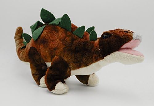 Westwood Productions Unipak 9" Stegosaurus Dinosaur Brown Plush Stuffed Animal