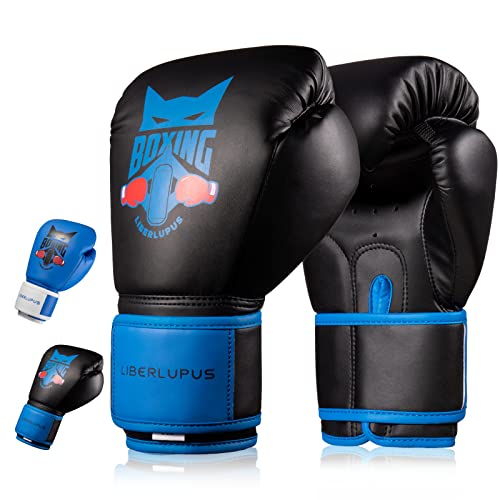 Liberlupus Kids Boxing Gloves, Boxing Gloves for Kids 315, Youth