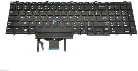 Dell Latitude E5570 US International QWERTY Backlit Keyboard TF5M0