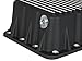 Pro Series Engine Oil Pan Black W/ Machined Fins