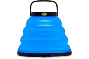 Goal Zero Crush Light Chroma Lantern Collapsible Solar Lantern 3 White Plus Multicolour Fade Plus 6 Colour Modes Turn Campsite Into A Party Built-in Solar Panel Or Charge from Any USB Port,Black