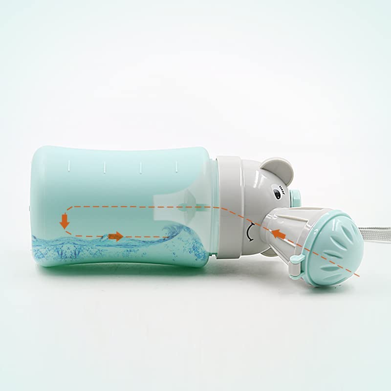 Portable Potty Travel for Car Travel Camping for Outdoor Car Travel Road Trip Camping Park Beach (Girl Pink)